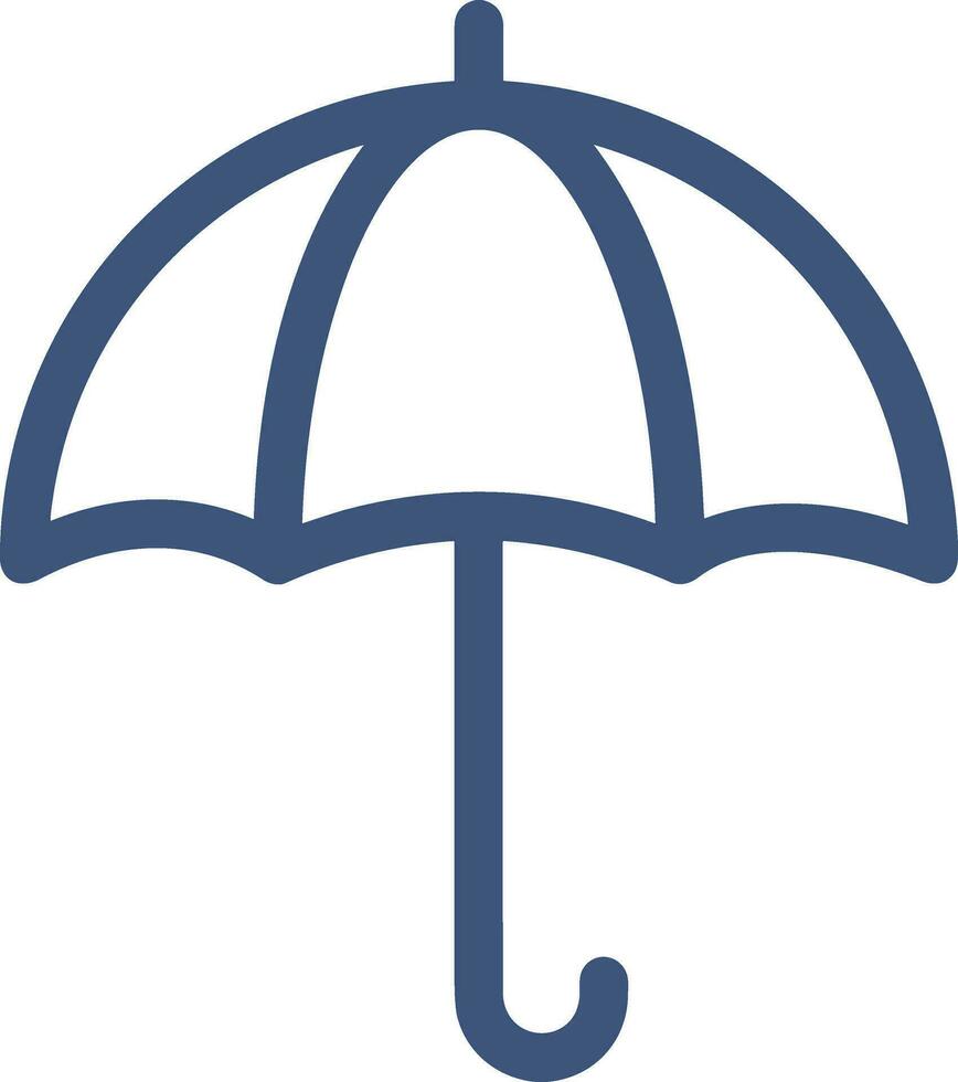 Regenschirm Schutz Symbol Symbol Vektor Bild. Illustration von das Sicherheit schützen Regenschirm Sicherheit Design Bild