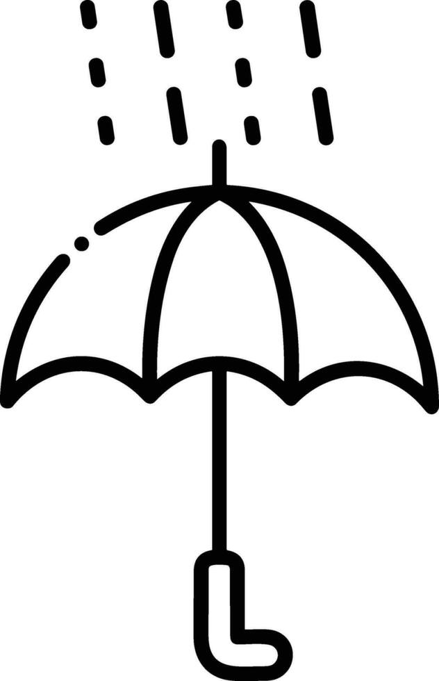 Regenschirm Schutz Symbol Symbol Vektor Bild. Illustration von das Sicherheit schützen Regenschirm Sicherheit Design Bild