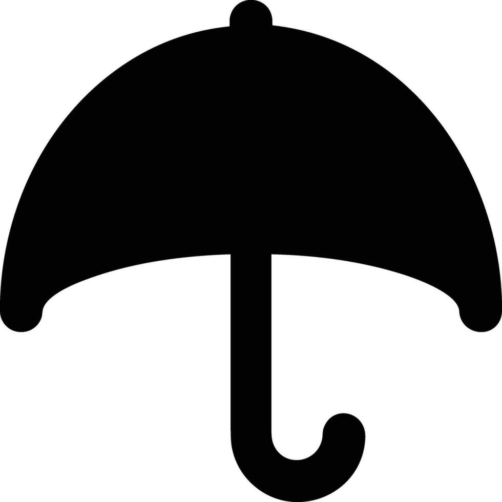 Regenschirm Schutz Symbol Symbol Vektor Bild. Illustration von das Sicherheit schützen Regenschirm Sicherheit Design Bild