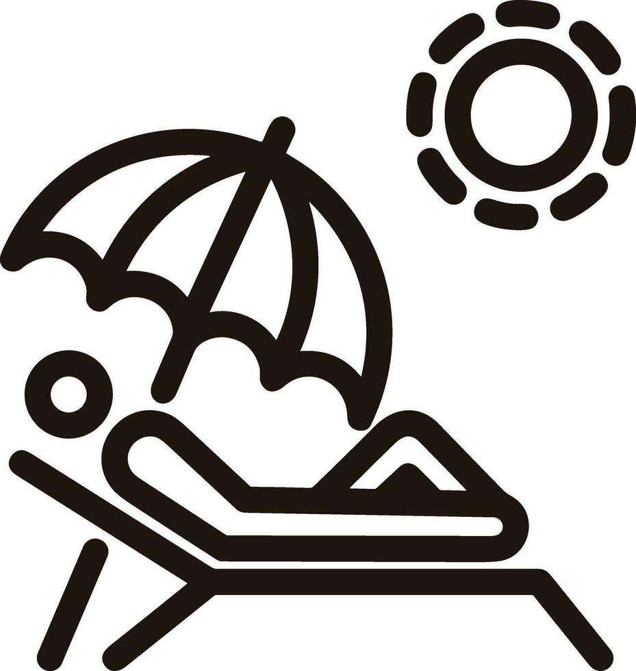 Regenschirm Schutz Symbol Symbol Vektor Bild. Illustration von das Sicherheit schützen Regenschirm Sicherheit Design Bild