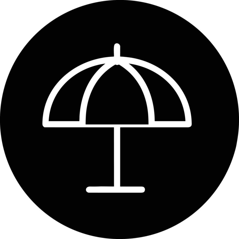 Regenschirm Schutz Symbol Symbol Vektor Bild. Illustration von das Sicherheit schützen Regenschirm Sicherheit Design Bild