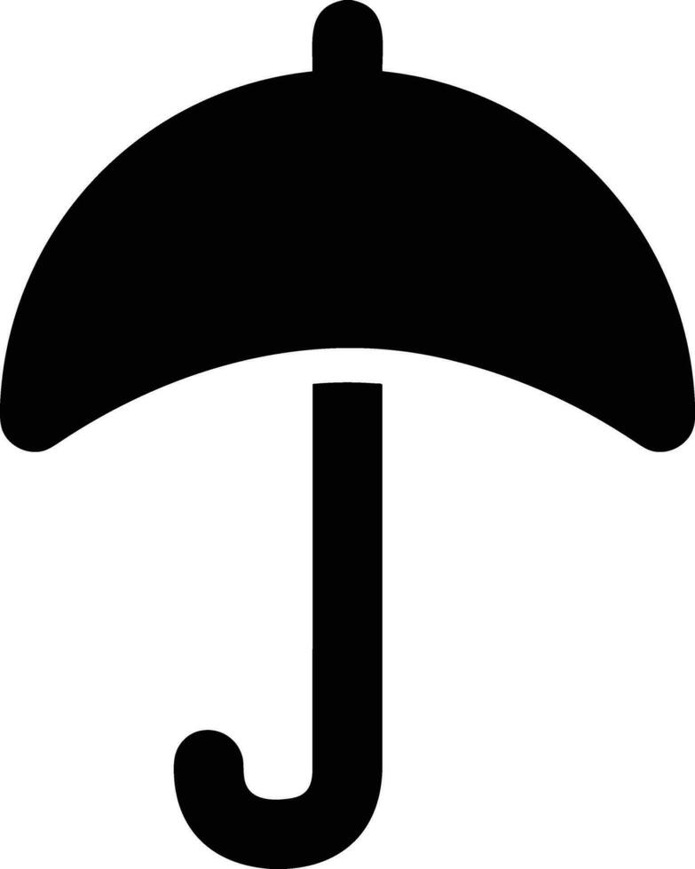 Regenschirm Schutz Symbol Symbol Vektor Bild. Illustration von das Sicherheit schützen Regenschirm Sicherheit Design Bild