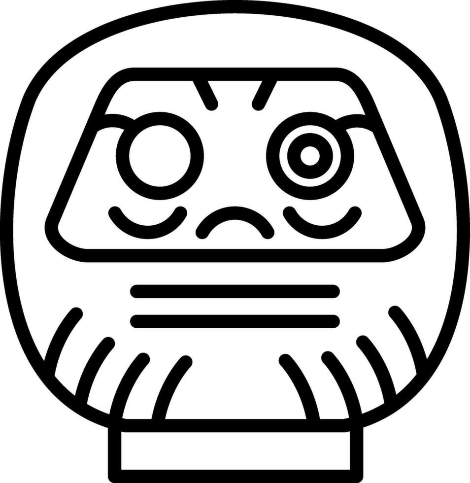 Daruma Vektor Symbol Design