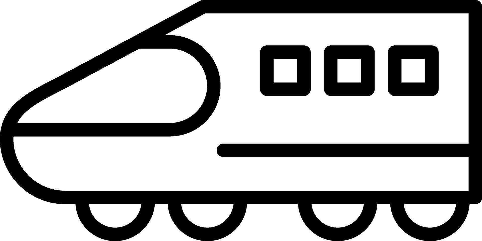 shinkansen vektor ikon design