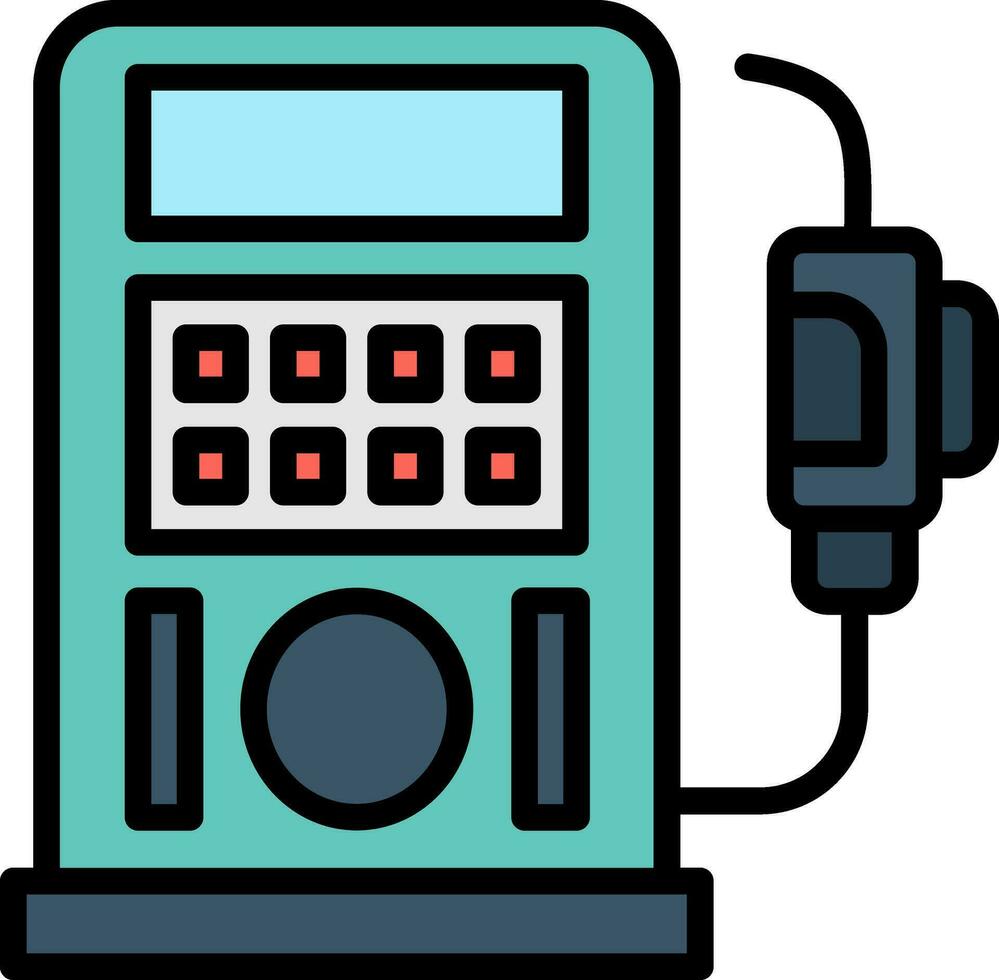 Treibstoff Pumpe Vektor Symbol Design
