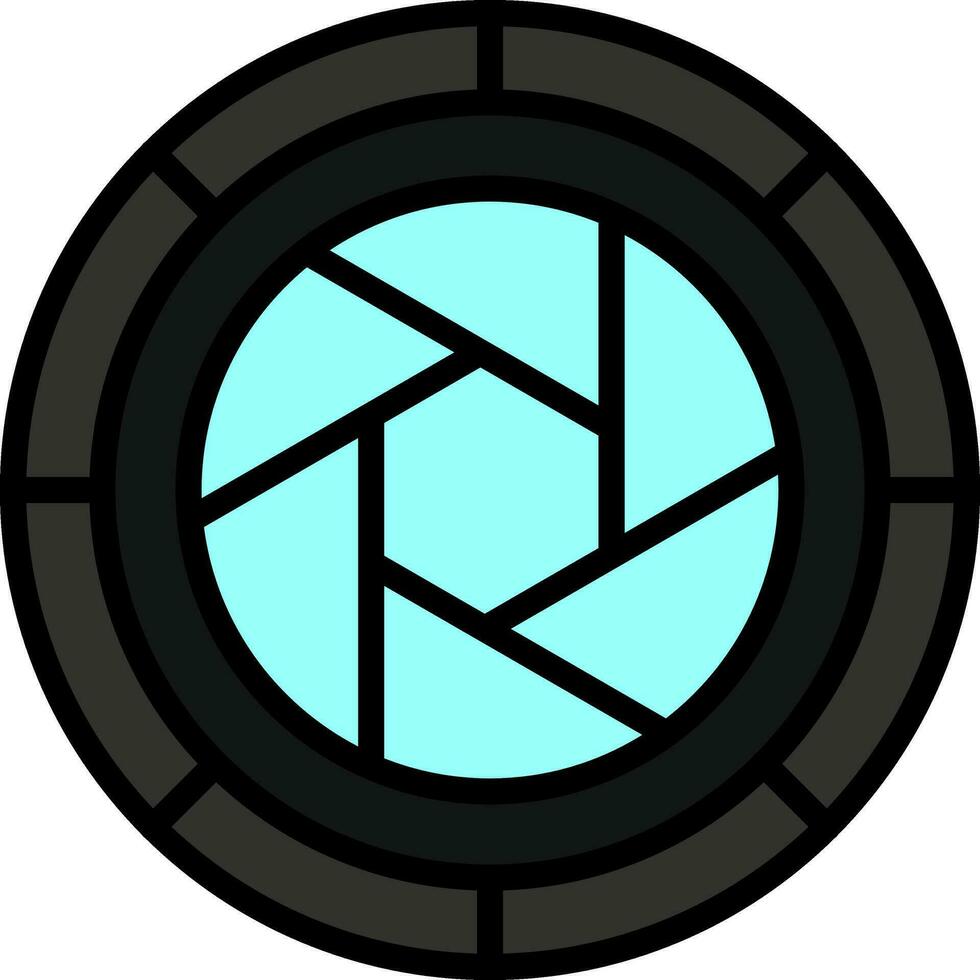 Kamera Linse Vektor Symbol Design