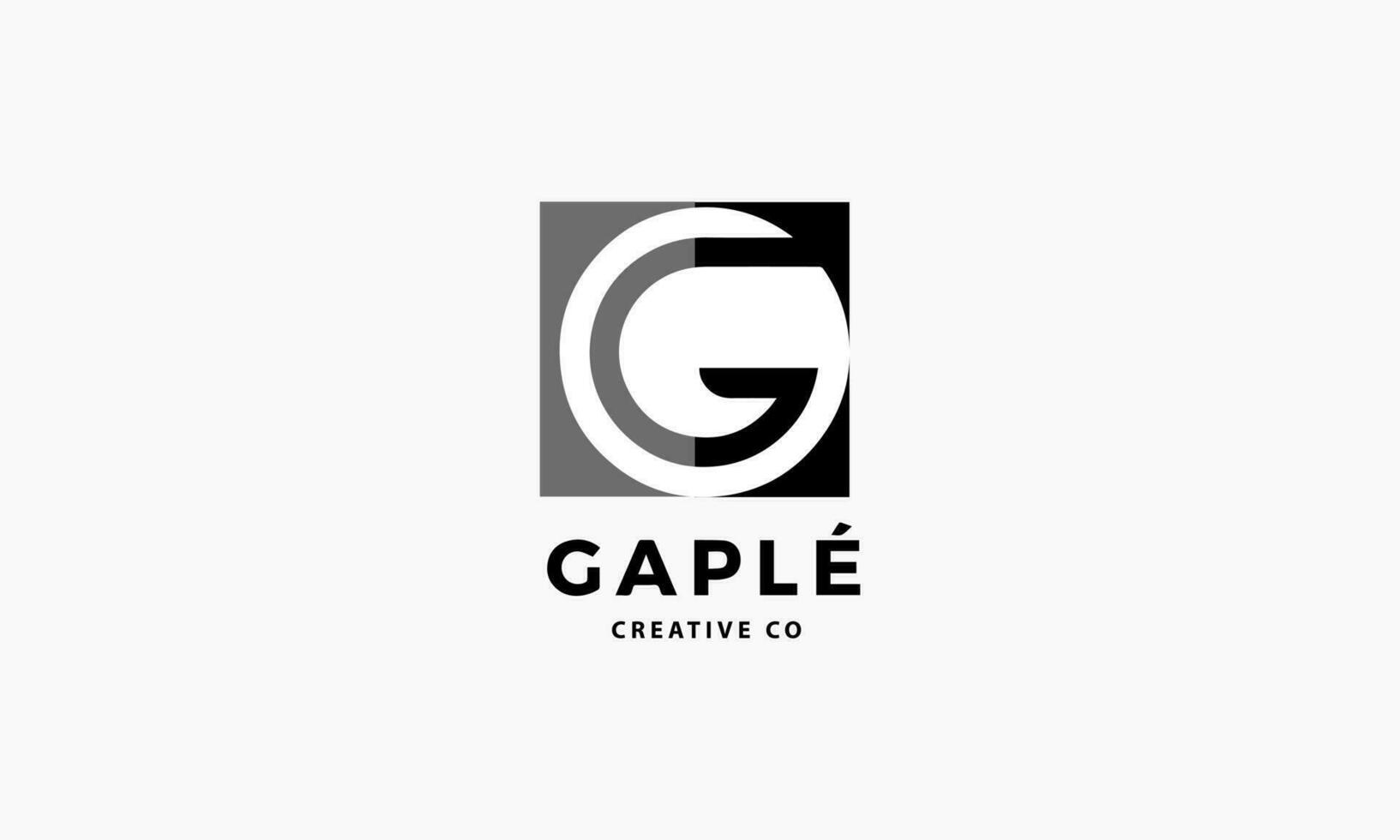 uppsättning av abstrakt första brev g logotyp mall. ikoner för företag av mode, sport, bil, proffs vektor