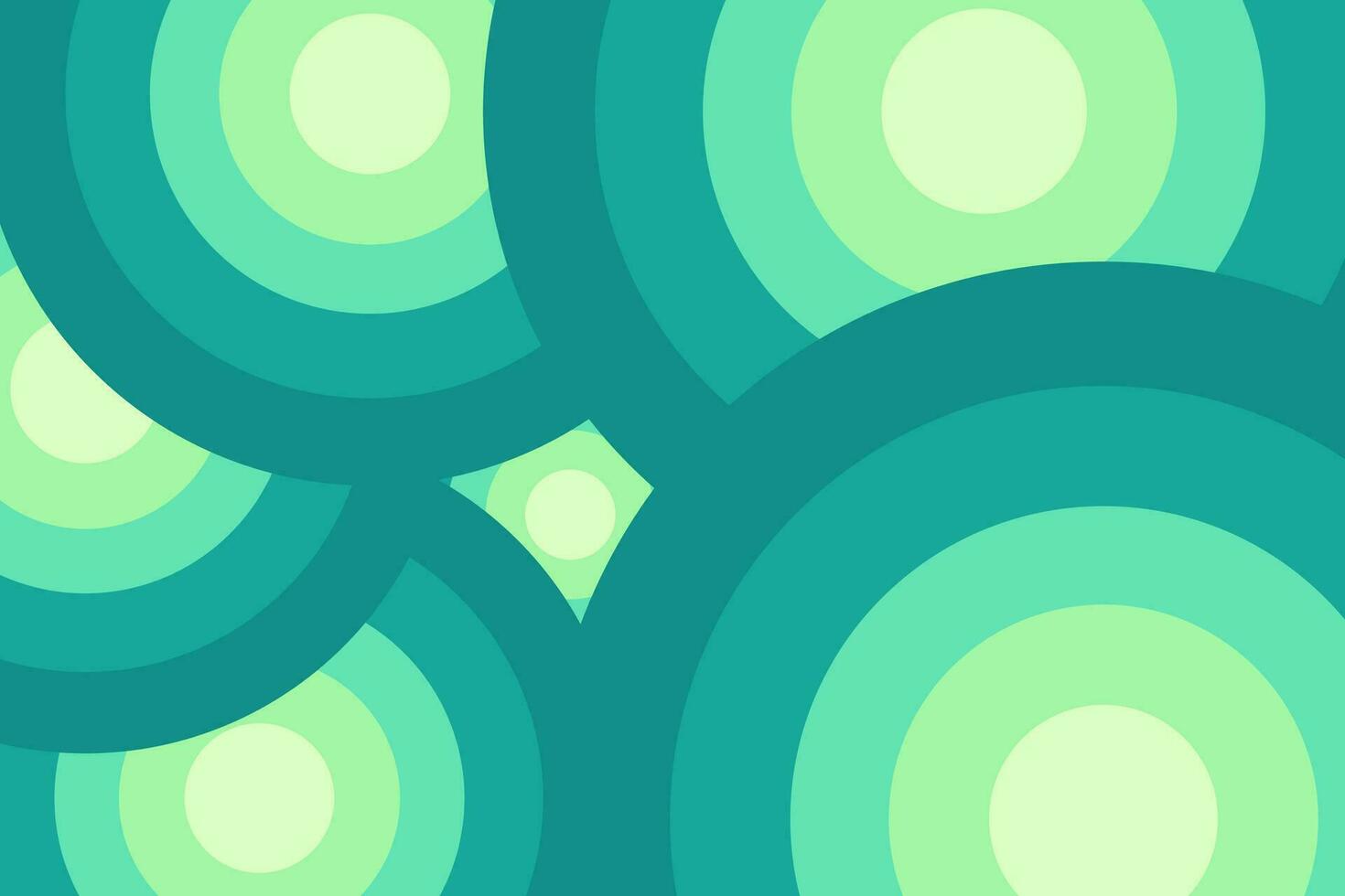 Grün Kreis abstrakt Hintergrund. Vektor Illustration