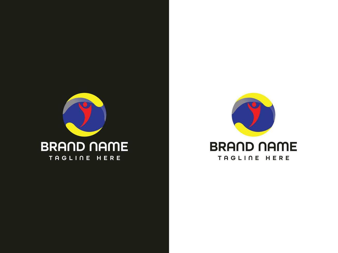 Brief-Logo-Design vektor