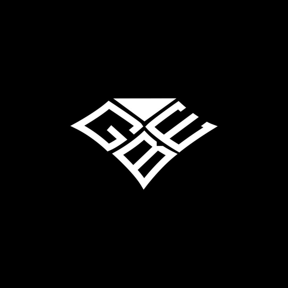 gbe Brief Logo Vektor Design, gbe einfach und modern Logo. gbe luxuriös Alphabet Design