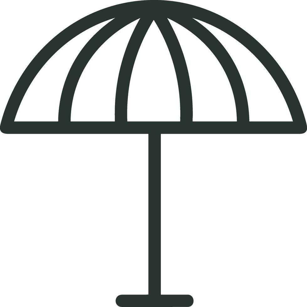 Regenschirm Schutz Symbol Symbol Vektor Bild. Illustration von das Sicherheit schützen Regenschirm Sicherheit Design Bild