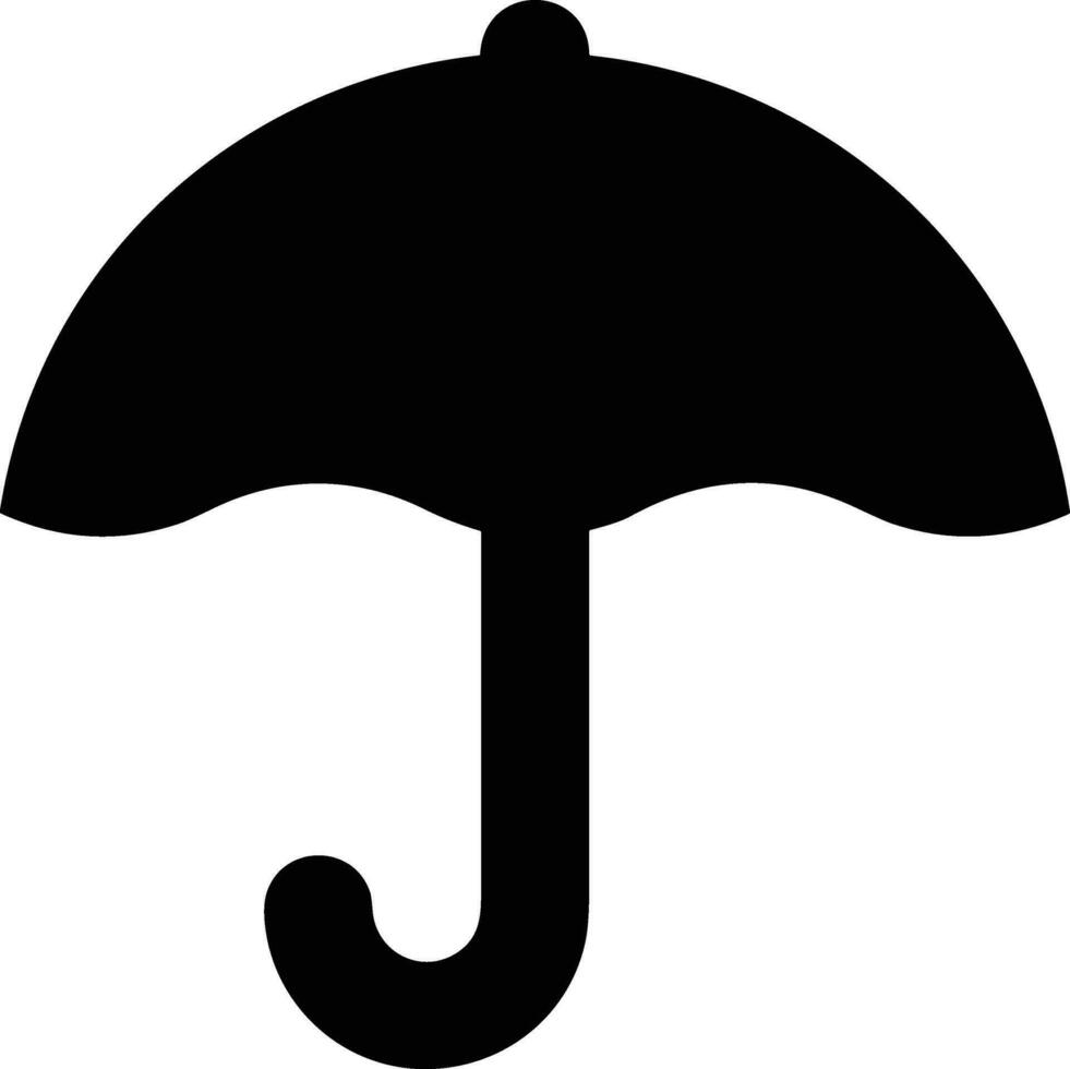 Regenschirm Schutz Symbol Symbol Vektor Bild. Illustration von das Sicherheit schützen Regenschirm Sicherheit Design Bild