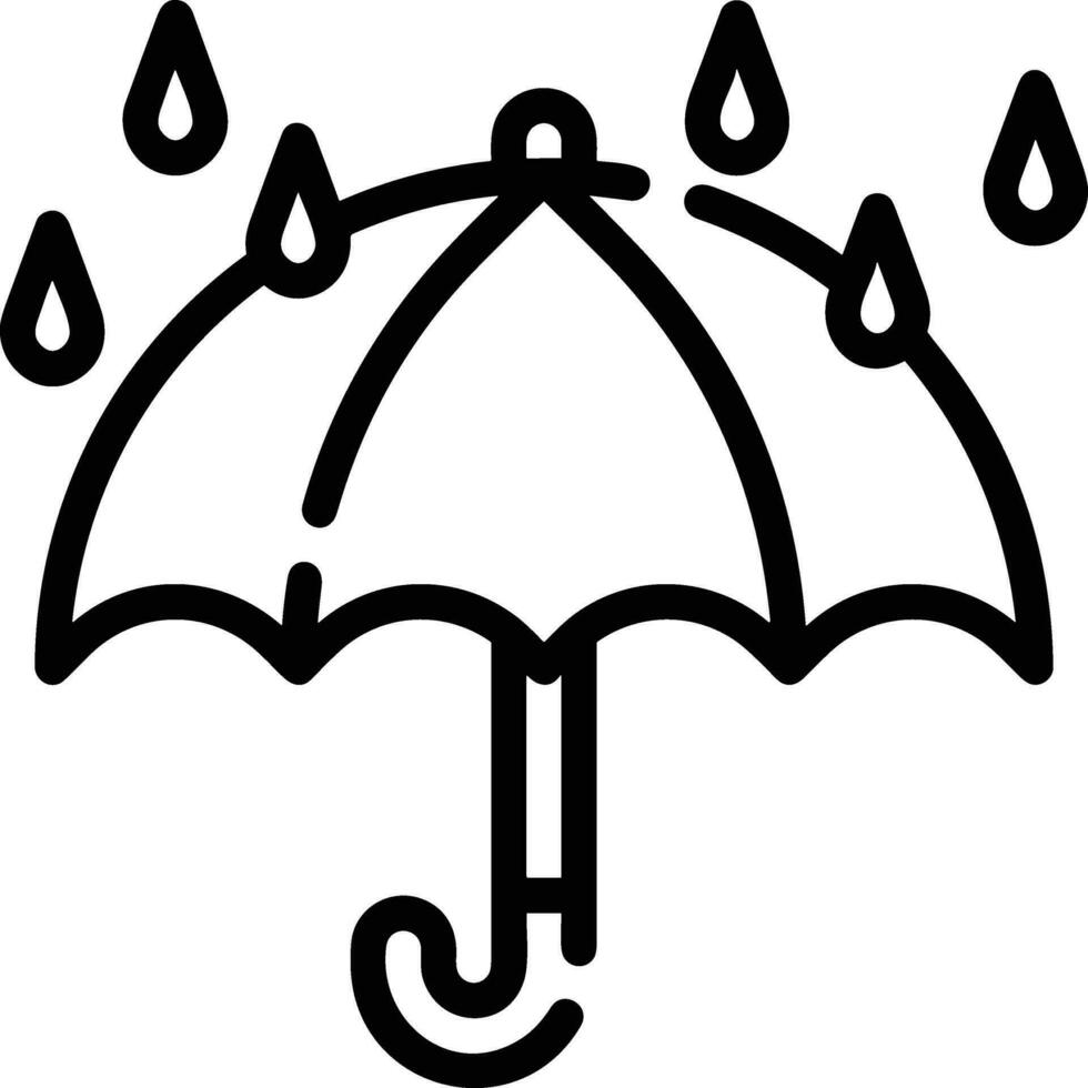 Regenschirm Schutz Symbol Symbol Vektor Bild. Illustration von das Sicherheit schützen Regenschirm Sicherheit Design Bild