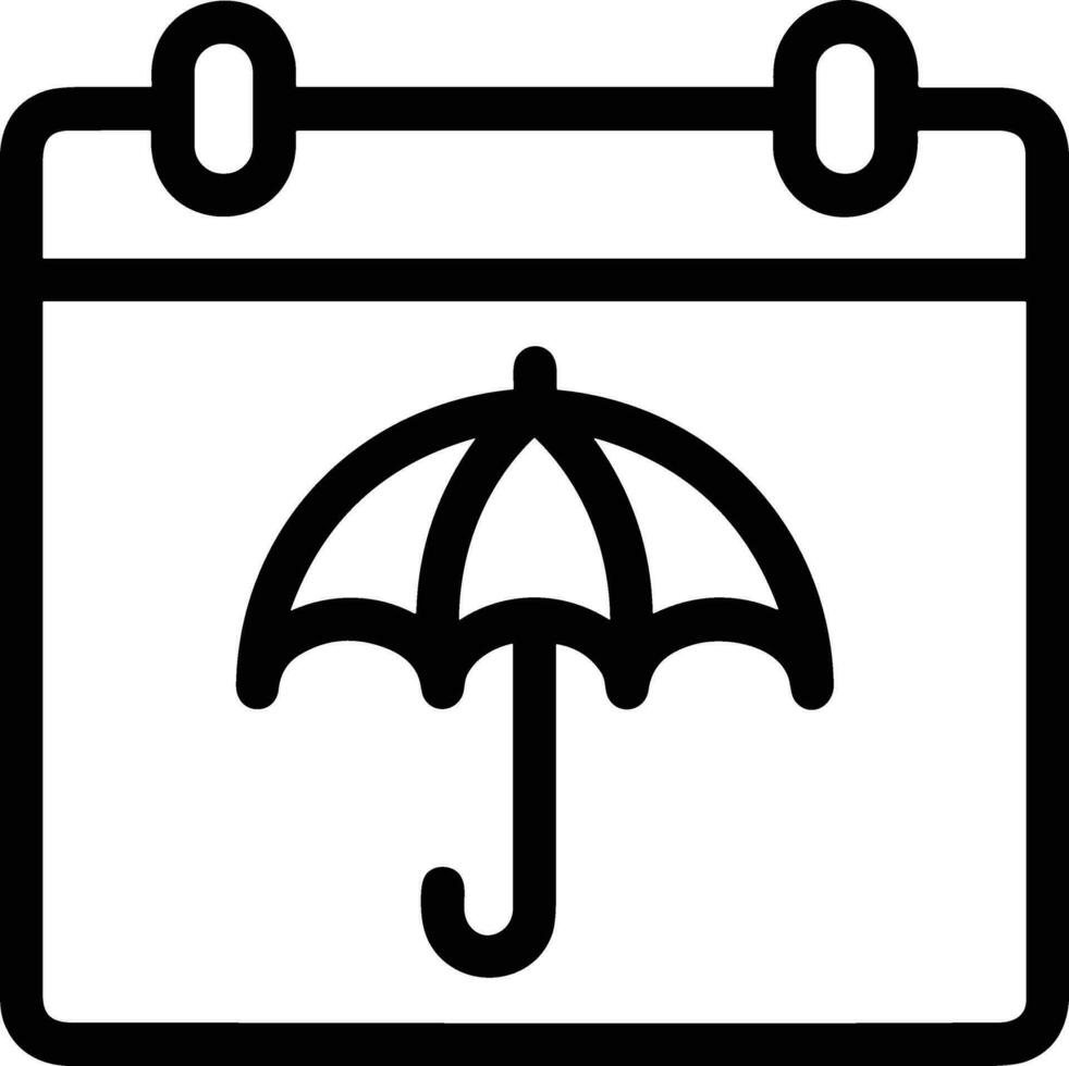 Regenschirm Schutz Symbol Symbol Vektor Bild. Illustration von das Sicherheit schützen Regenschirm Sicherheit Design Bild