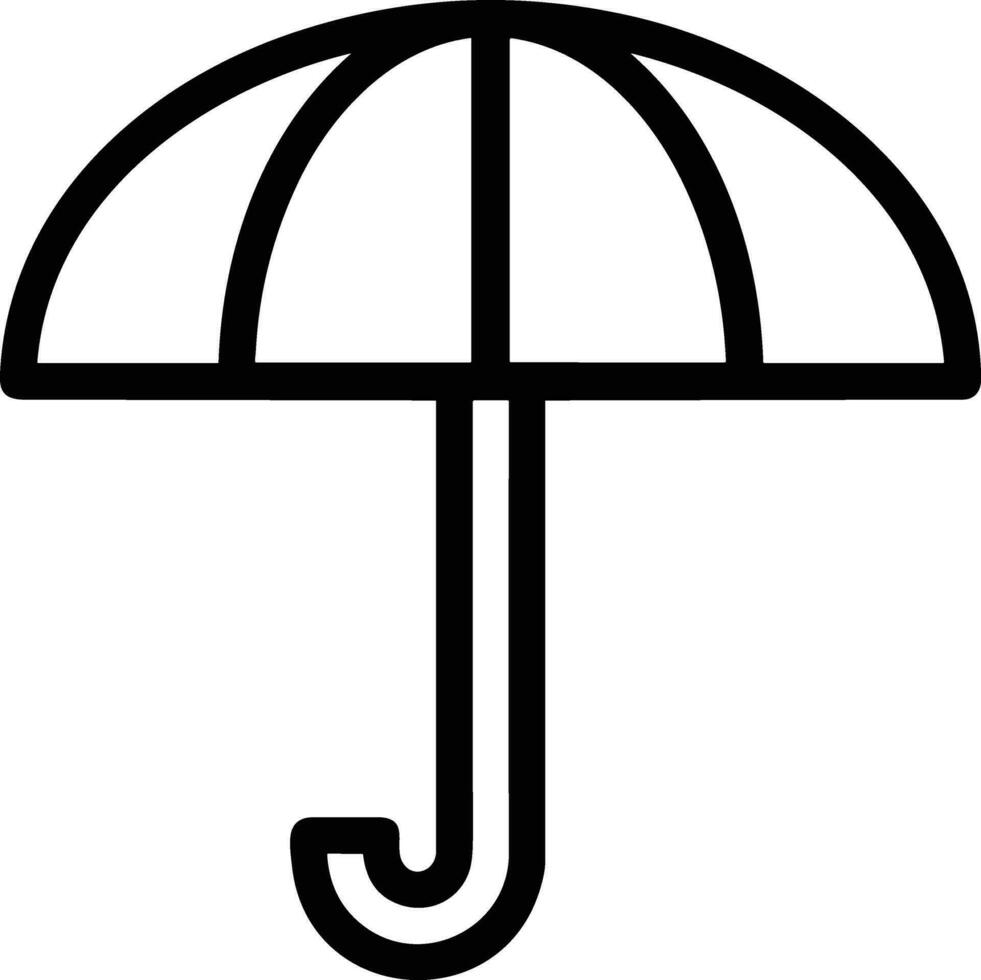 Regenschirm Schutz Symbol Symbol Vektor Bild. Illustration von das Sicherheit schützen Regenschirm Sicherheit Design Bild