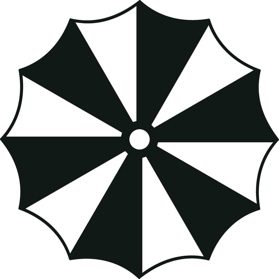 Regenschirm Schutz Symbol Symbol Vektor Bild. Illustration von das Sicherheit schützen Regenschirm Sicherheit Design Bild