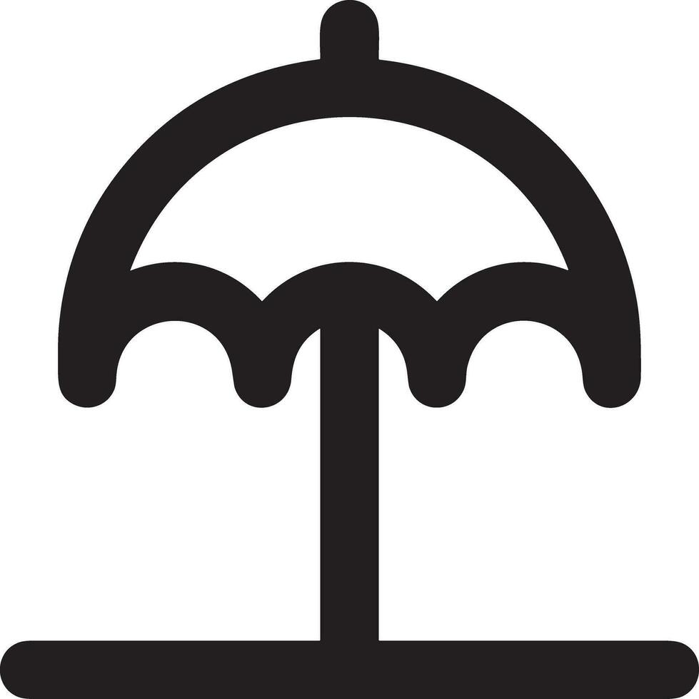 Regenschirm Schutz Symbol Symbol Vektor Bild. Illustration von das Sicherheit schützen Regenschirm Sicherheit Design Bild