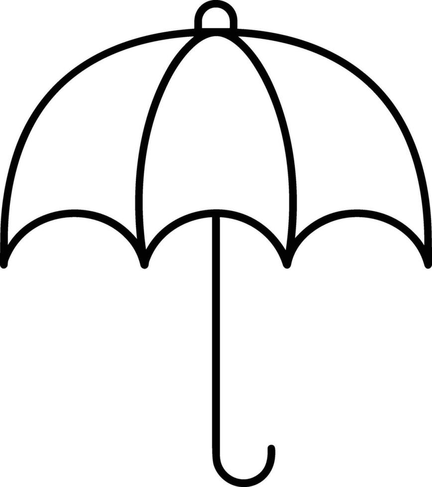 Regenschirm Schutz Symbol Symbol Vektor Bild. Illustration von das Sicherheit schützen Regenschirm Sicherheit Design Bild