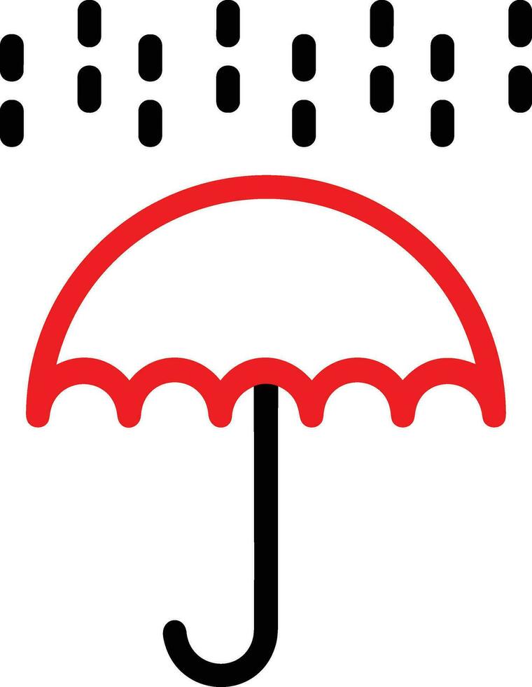 Regenschirm Schutz Symbol Symbol Vektor Bild. Illustration von das Sicherheit schützen Regenschirm Sicherheit Design Bild