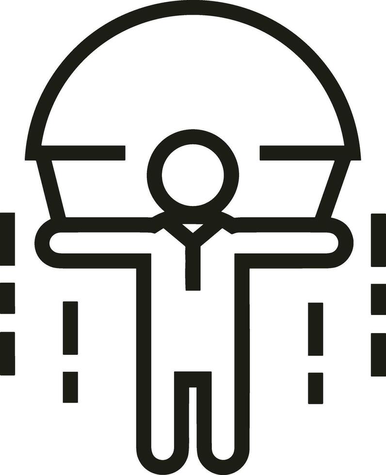 Regenschirm Schutz Symbol Symbol Vektor Bild. Illustration von das Sicherheit schützen Regenschirm Sicherheit Design Bild