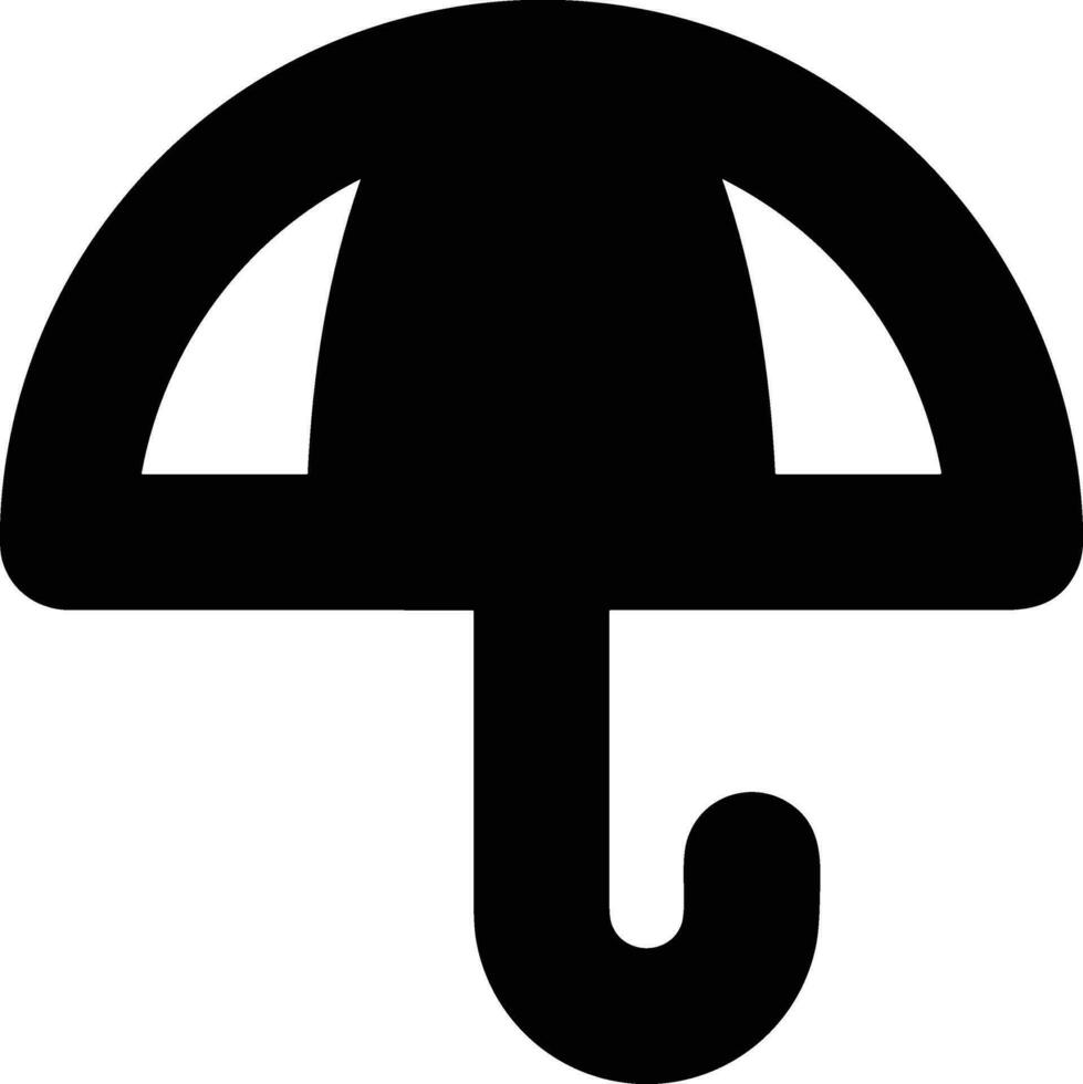 Regenschirm Schutz Symbol Symbol Vektor Bild. Illustration von das Sicherheit schützen Regenschirm Sicherheit Design Bild