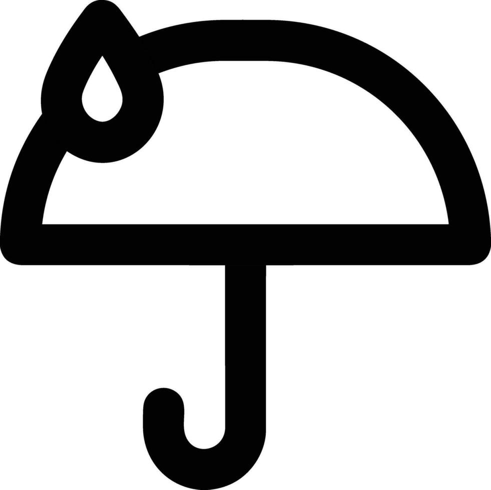 Regenschirm Schutz Symbol Symbol Vektor Bild. Illustration von das Sicherheit schützen Regenschirm Sicherheit Design Bild