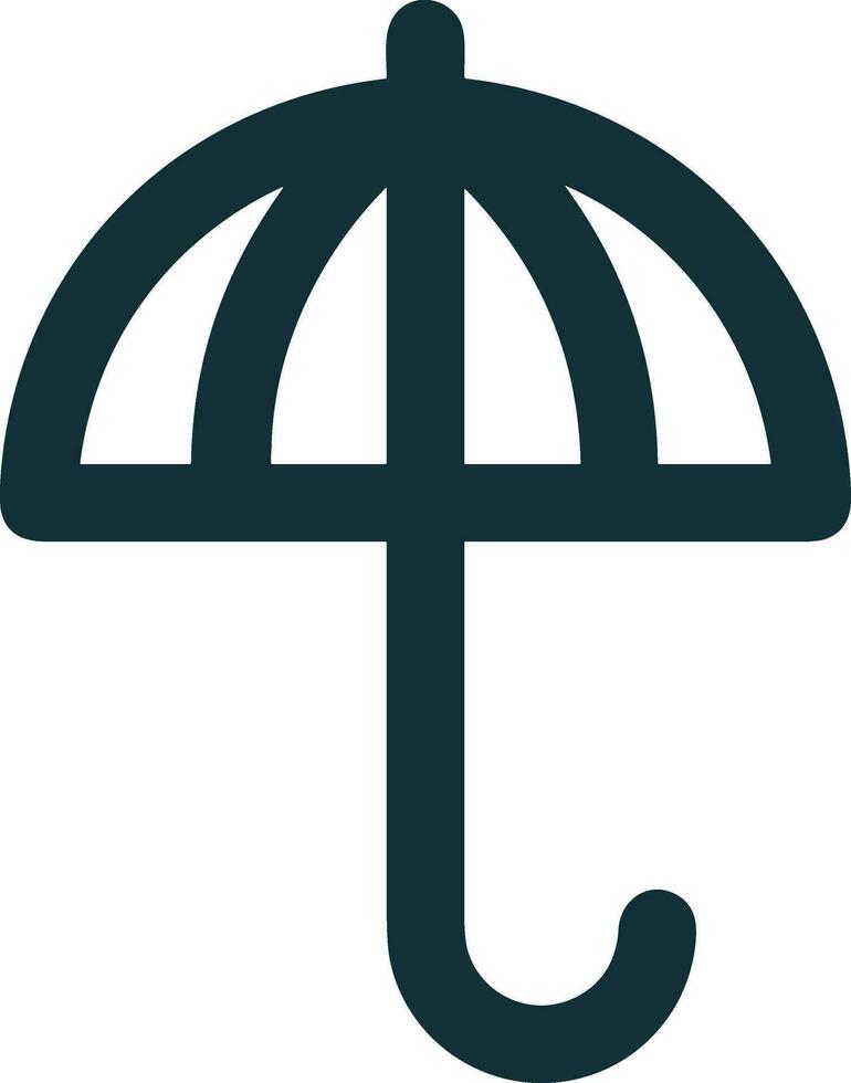 Regenschirm Schutz Symbol Symbol Vektor Bild. Illustration von das Sicherheit schützen Regenschirm Sicherheit Design Bild