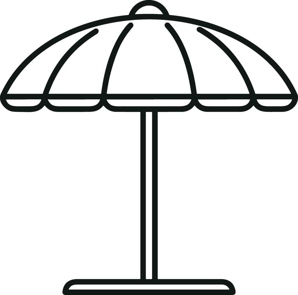 Regenschirm Schutz Symbol Symbol Vektor Bild. Illustration von das Sicherheit schützen Regenschirm Sicherheit Design Bild