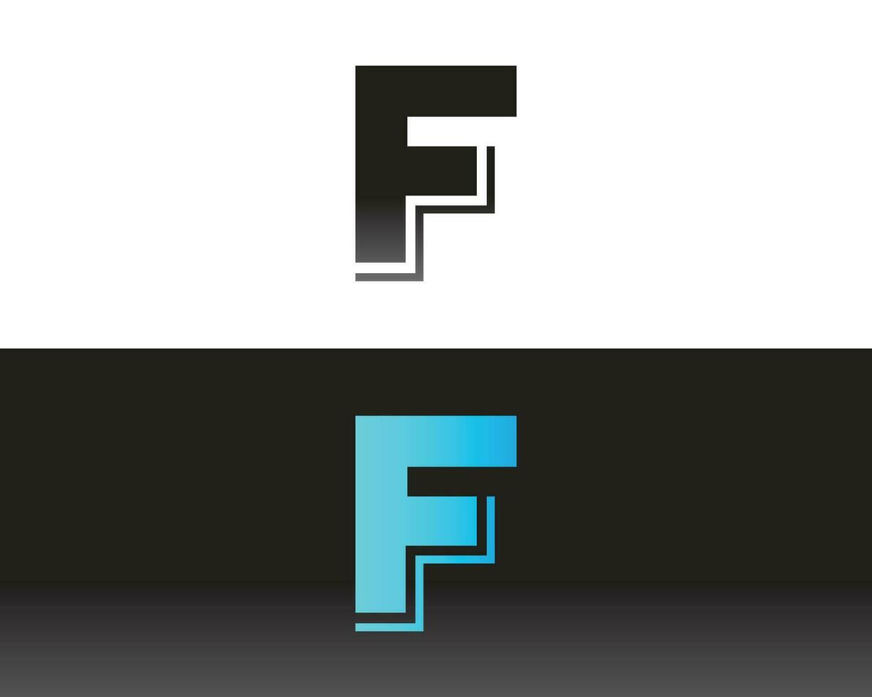 Brief f Logo Symbol Design Vorlage Elemente Vektor. vektor