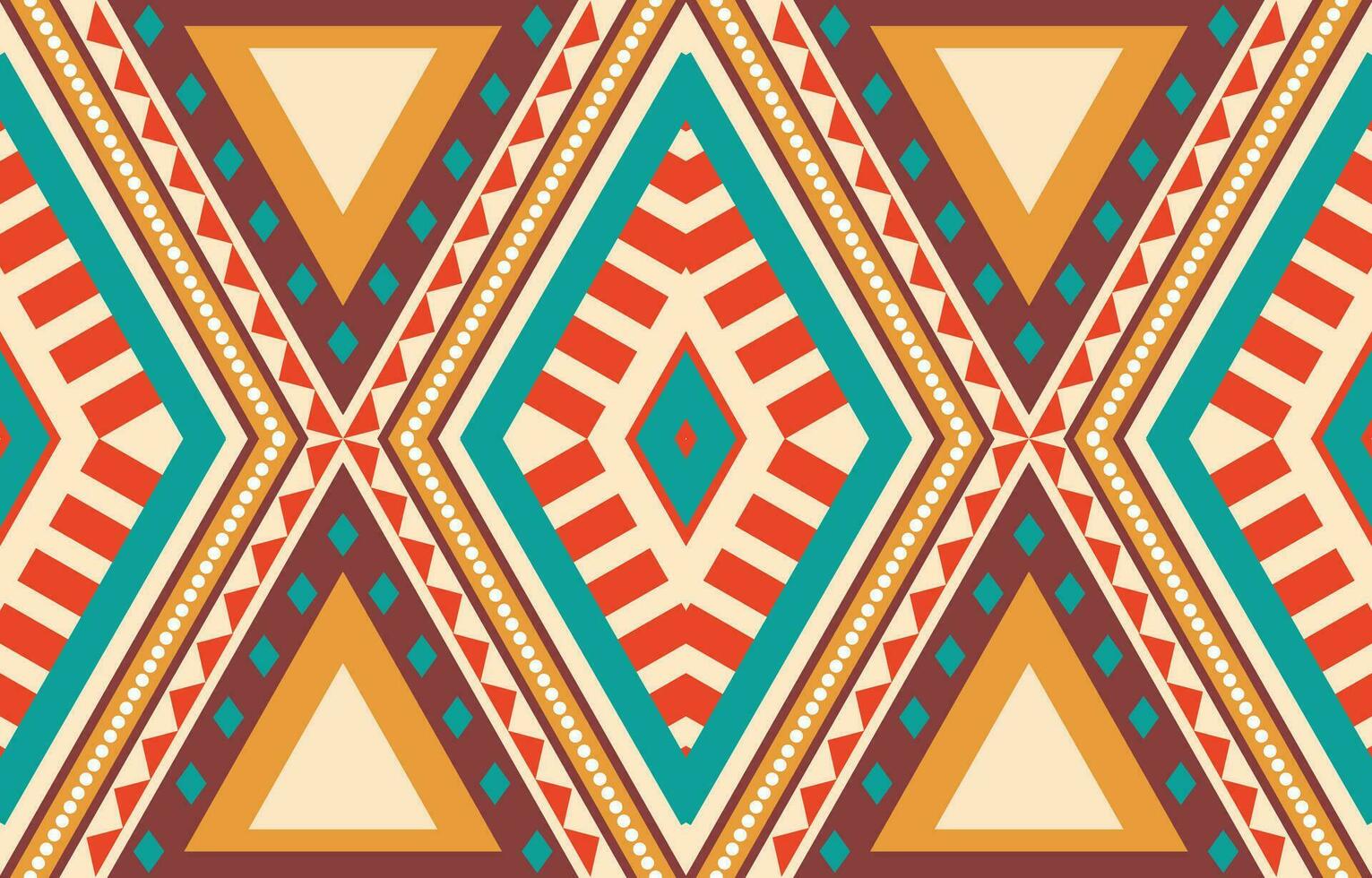 ethnisch abstrakt Ikat Kunst. aztekisch Ornament drucken. geometrisch ethnisch Muster nahtlos Farbe orientalisch. Design zum Hintergrund ,Vorhang, Teppich, Hintergrund, Kleidung, Verpackung, Batik, Vektor Illustration.