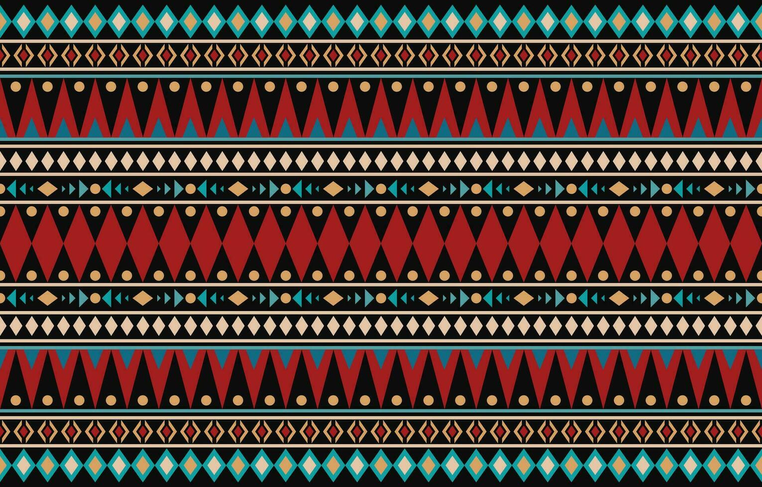 ethnisch abstrakt Ikat Kunst. aztekisch Ornament drucken. geometrisch ethnisch Muster nahtlos Farbe orientalisch. Design zum Hintergrund ,Vorhang, Teppich, Hintergrund, Kleidung, Verpackung, Batik, Vektor Illustration.