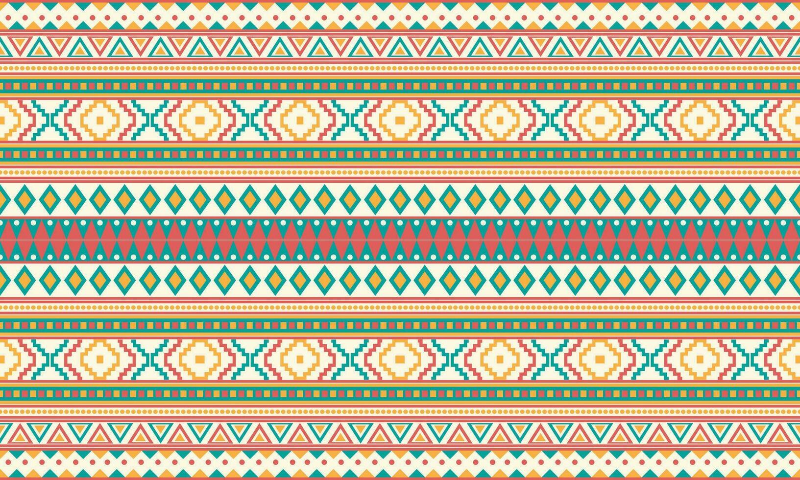 etnisk abstrakt ikat konst. aztec prydnad skriva ut. geometrisk etnisk mönster sömlös Färg orientalisk. design för bakgrund ,ridå, matta, tapet, Kläder, omslag, batik, vektor illustration.