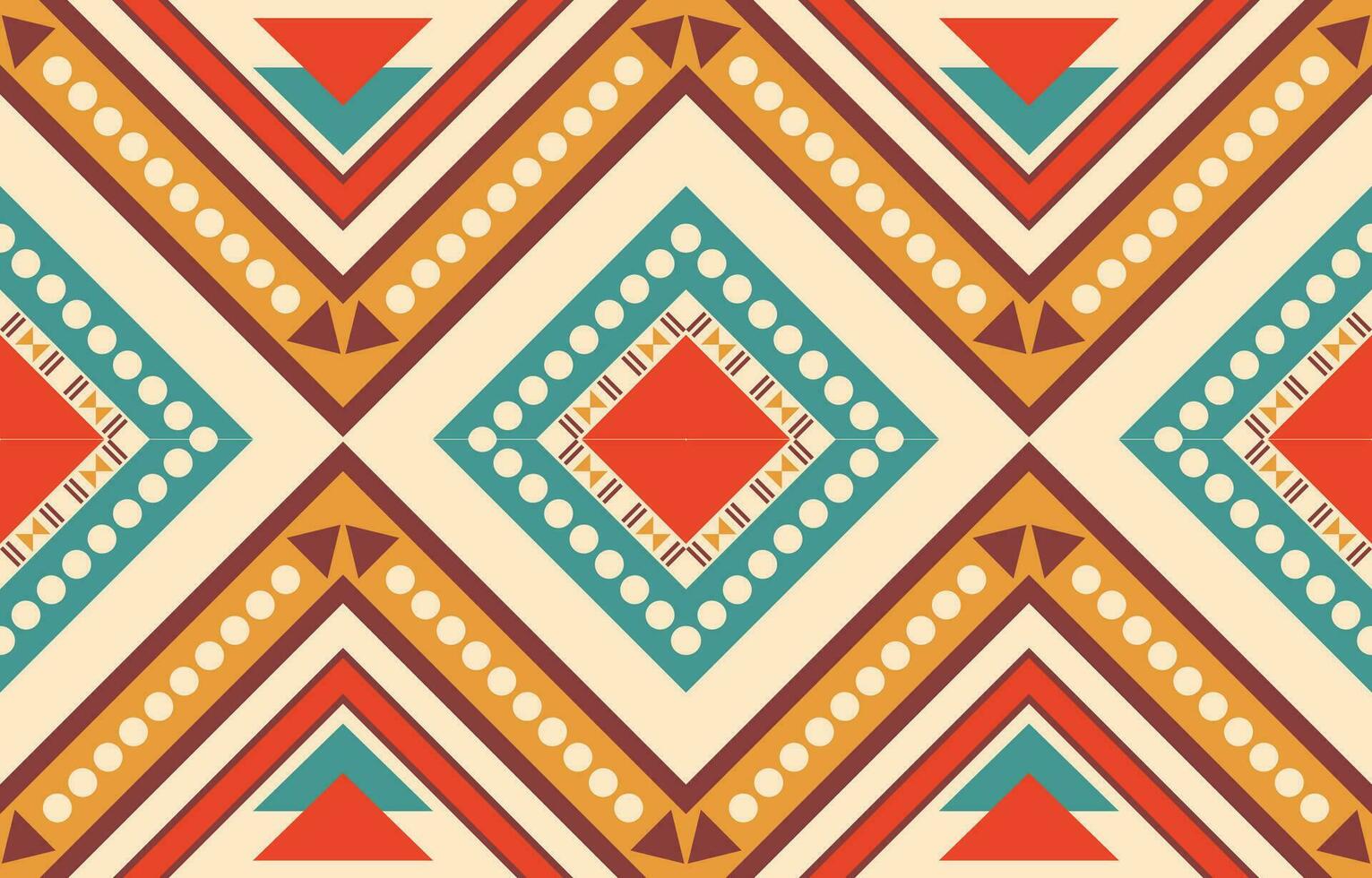 ethnisch abstrakt Ikat Kunst. aztekisch Ornament drucken. geometrisch ethnisch Muster nahtlos Farbe orientalisch. Design zum Hintergrund ,Vorhang, Teppich, Hintergrund, Kleidung, Verpackung, Batik, Vektor Illustration.