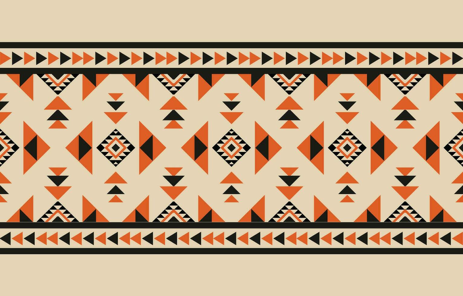 etnisk abstrakt ikat konst. aztec prydnad skriva ut. geometrisk etnisk mönster sömlös Färg orientalisk. design för bakgrund ,ridå, matta, tapet, Kläder, omslag, batik, vektor illustration.