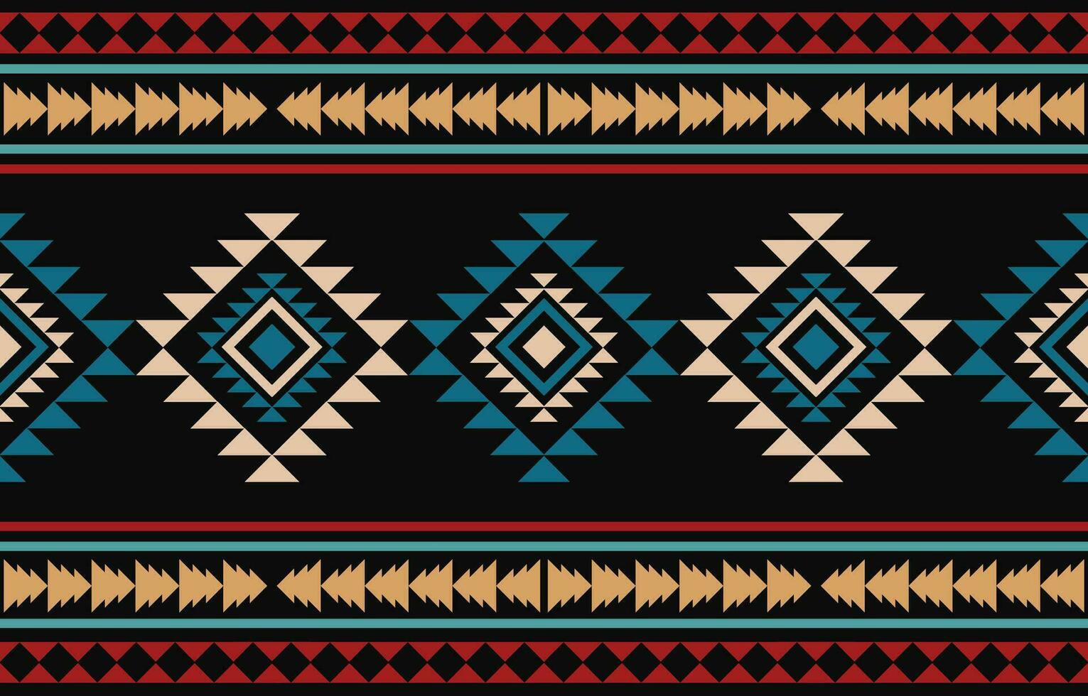 etnisk abstrakt ikat konst. aztec prydnad skriva ut. geometrisk etnisk mönster sömlös Färg orientalisk. design för bakgrund ,ridå, matta, tapet, Kläder, omslag, batik, vektor illustration.