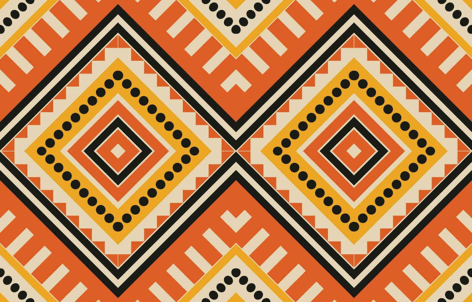 ethnisch abstrakt Ikat Kunst. aztekisch Ornament drucken. geometrisch ethnisch Muster nahtlos Farbe orientalisch. Design zum Hintergrund ,Vorhang, Teppich, Hintergrund, Kleidung, Verpackung, Batik, Vektor Illustration.