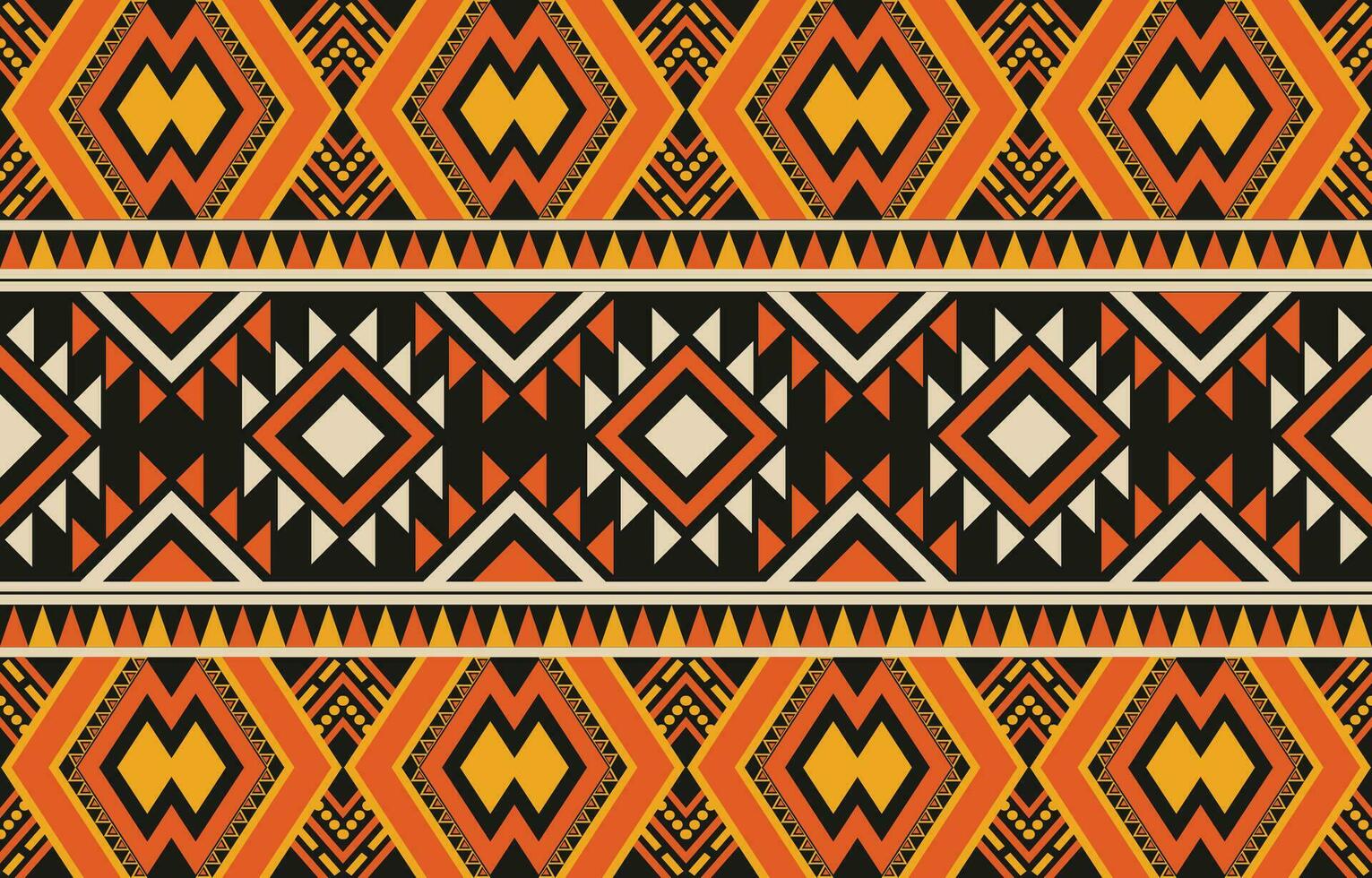 etnisk abstrakt ikat konst. aztec prydnad skriva ut. geometrisk etnisk mönster sömlös Färg orientalisk. design för bakgrund ,ridå, matta, tapet, Kläder, omslag, batik, vektor illustration.