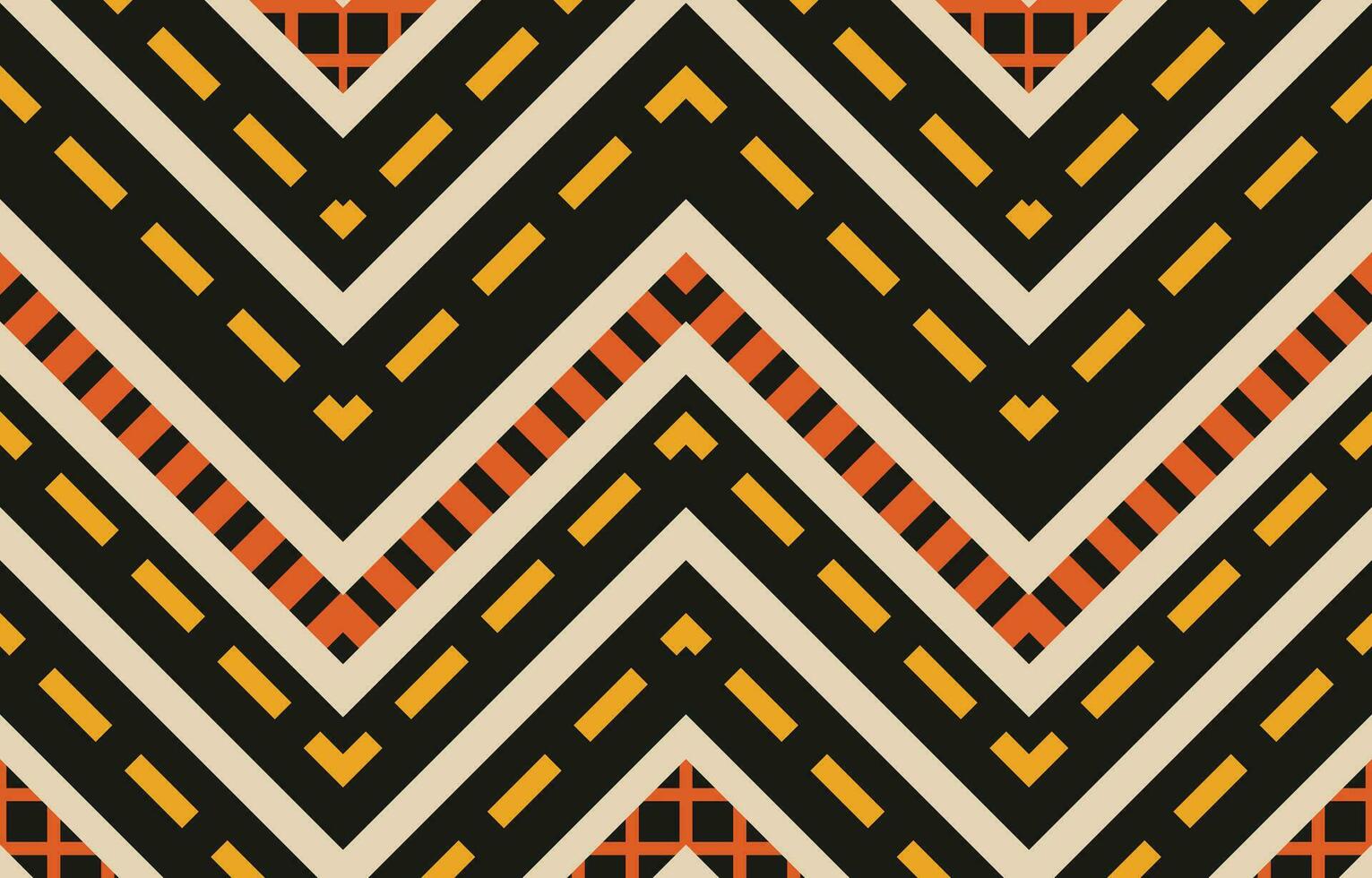 etnisk abstrakt ikat konst. aztec prydnad skriva ut. geometrisk etnisk mönster sömlös Färg orientalisk. design för bakgrund ,ridå, matta, tapet, Kläder, omslag, batik, vektor illustration.