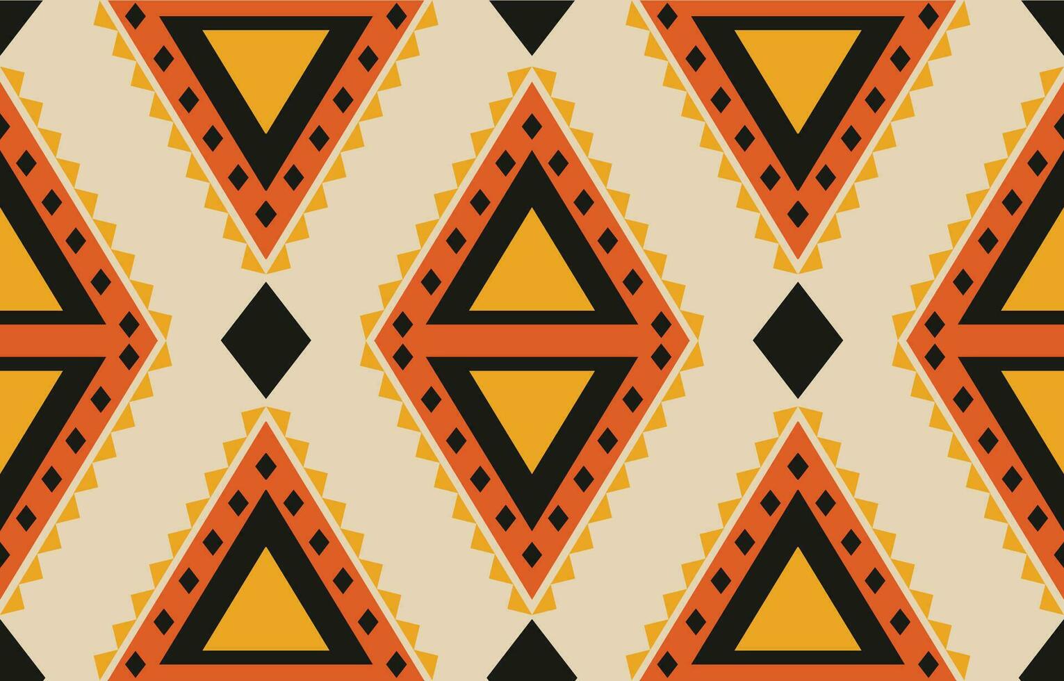 ethnisch abstrakt Ikat Kunst. aztekisch Ornament drucken. geometrisch ethnisch Muster nahtlos Farbe orientalisch. Design zum Hintergrund ,Vorhang, Teppich, Hintergrund, Kleidung, Verpackung, Batik, Vektor Illustration.