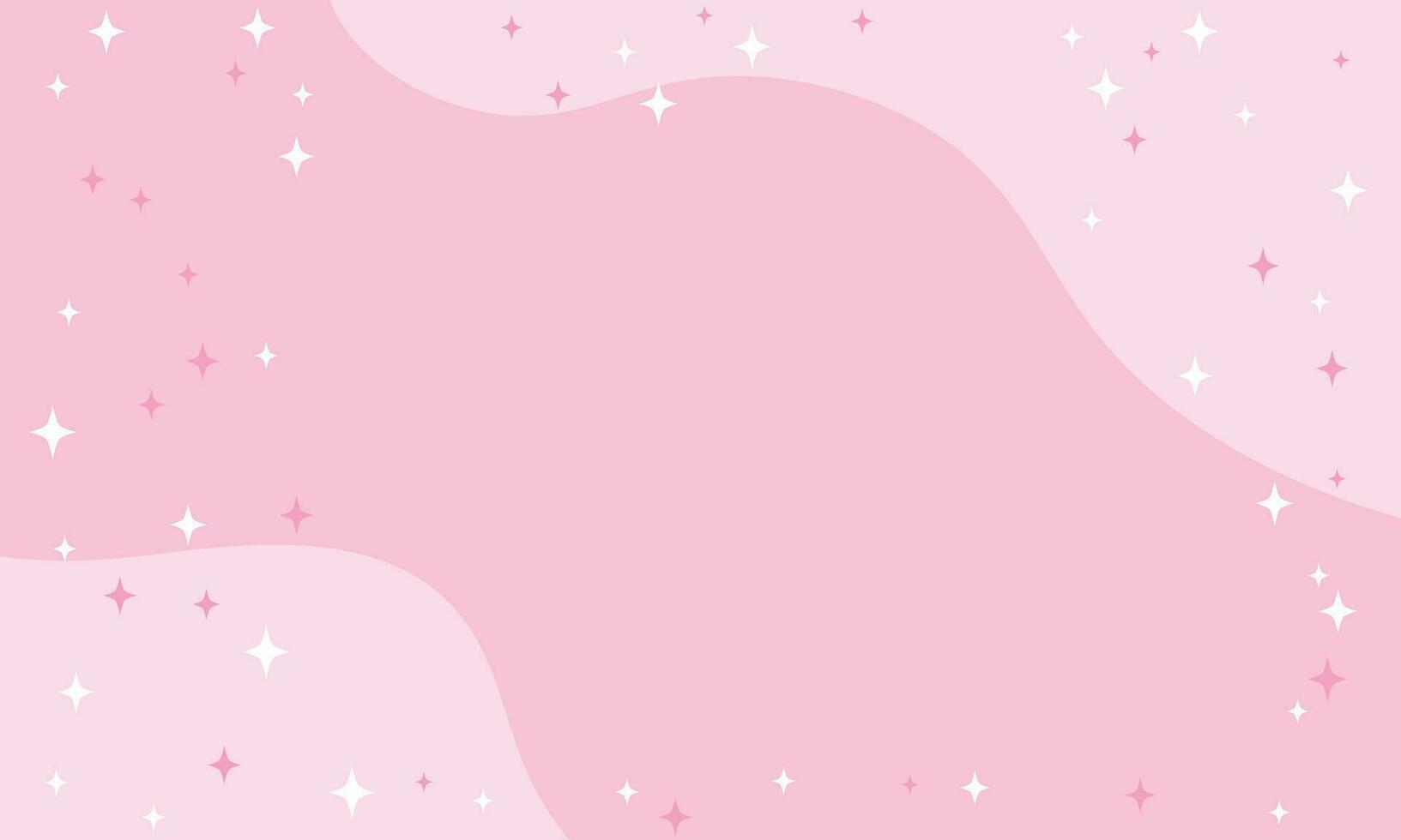 Vektor minimal Star Muster mit Rosa Hintergrund