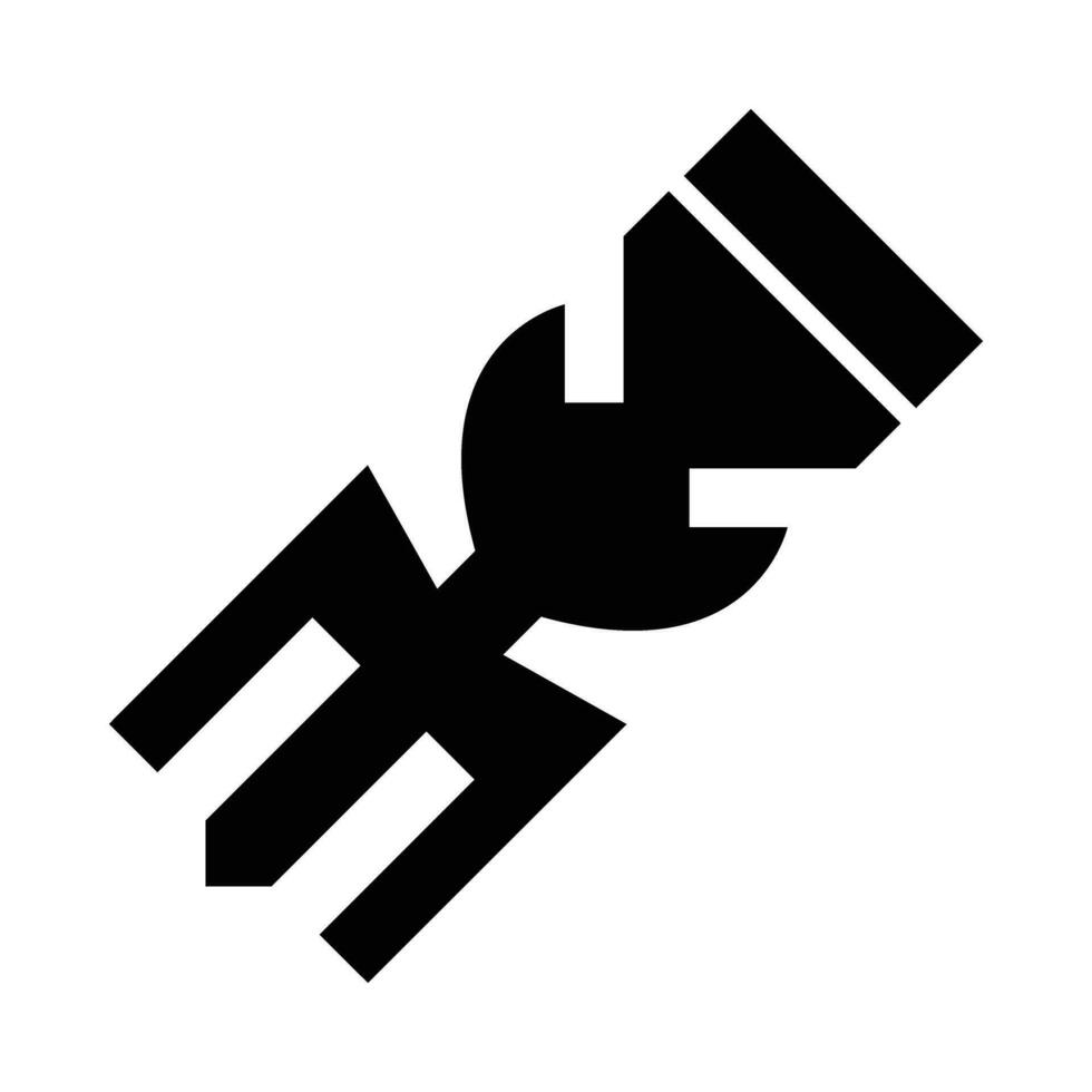 Kompensator Vektor Glyphe Symbol zum persönlich und kommerziell verwenden.