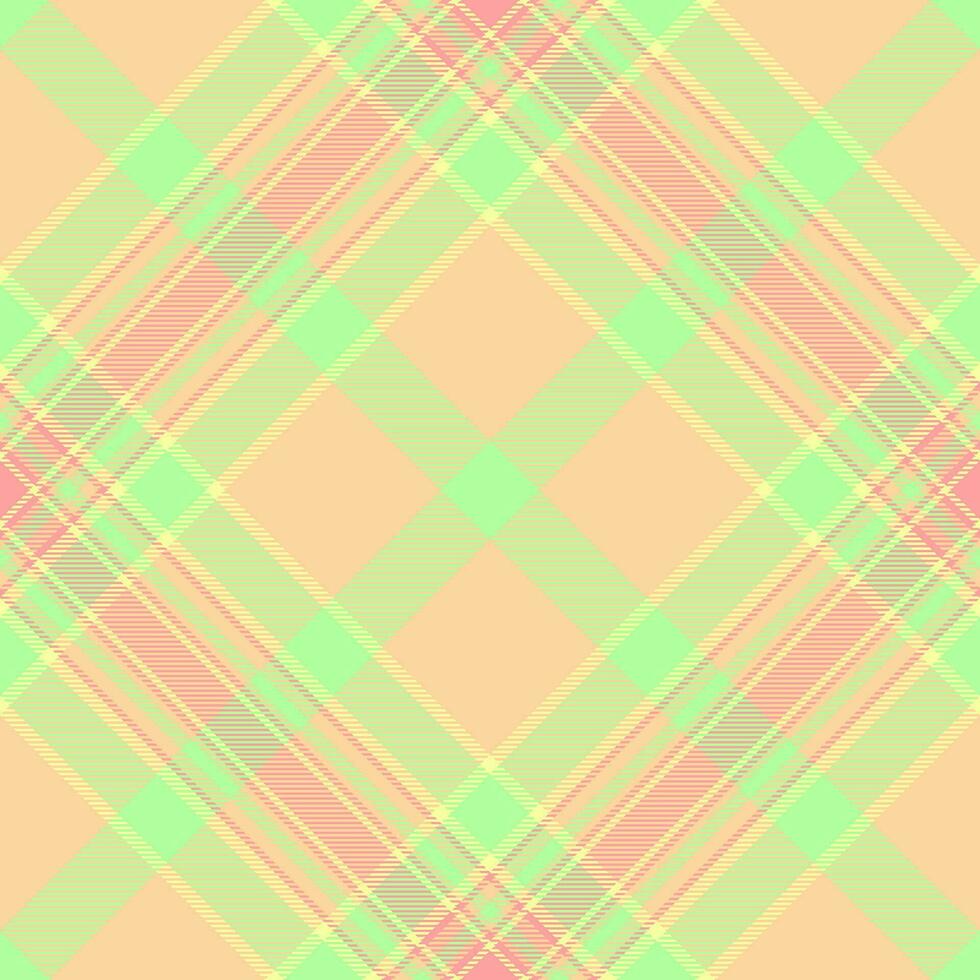 Vektor Tartan nahtlos von Textil- Textur Plaid mit ein prüfen Stoff Hintergrund Muster.