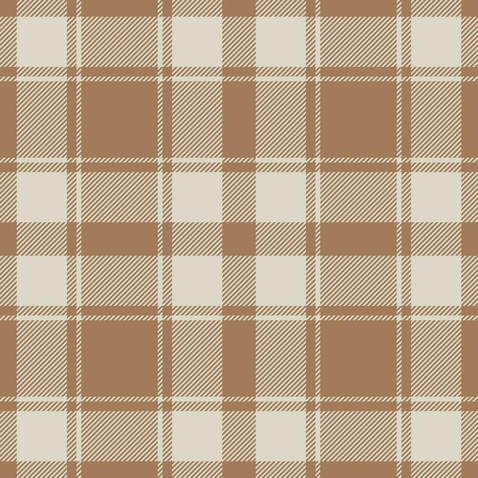 Plaid Textur Vektor von Textil- Stoff prüfen mit ein Muster nahtlos Tartan Hintergrund.