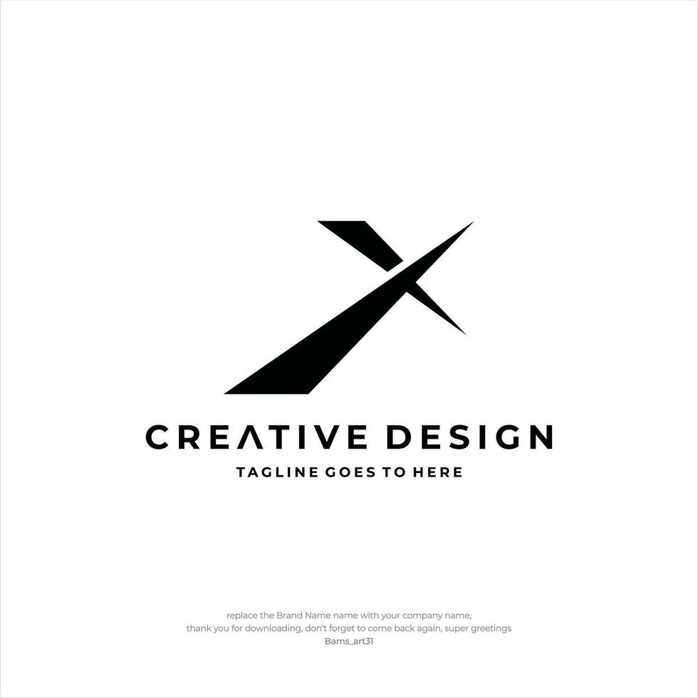 brev x logotyp design premie linje alfabet svartvit monogram emblem. vektor grafisk design mall element. grafisk symbol för företags- företag identitet.