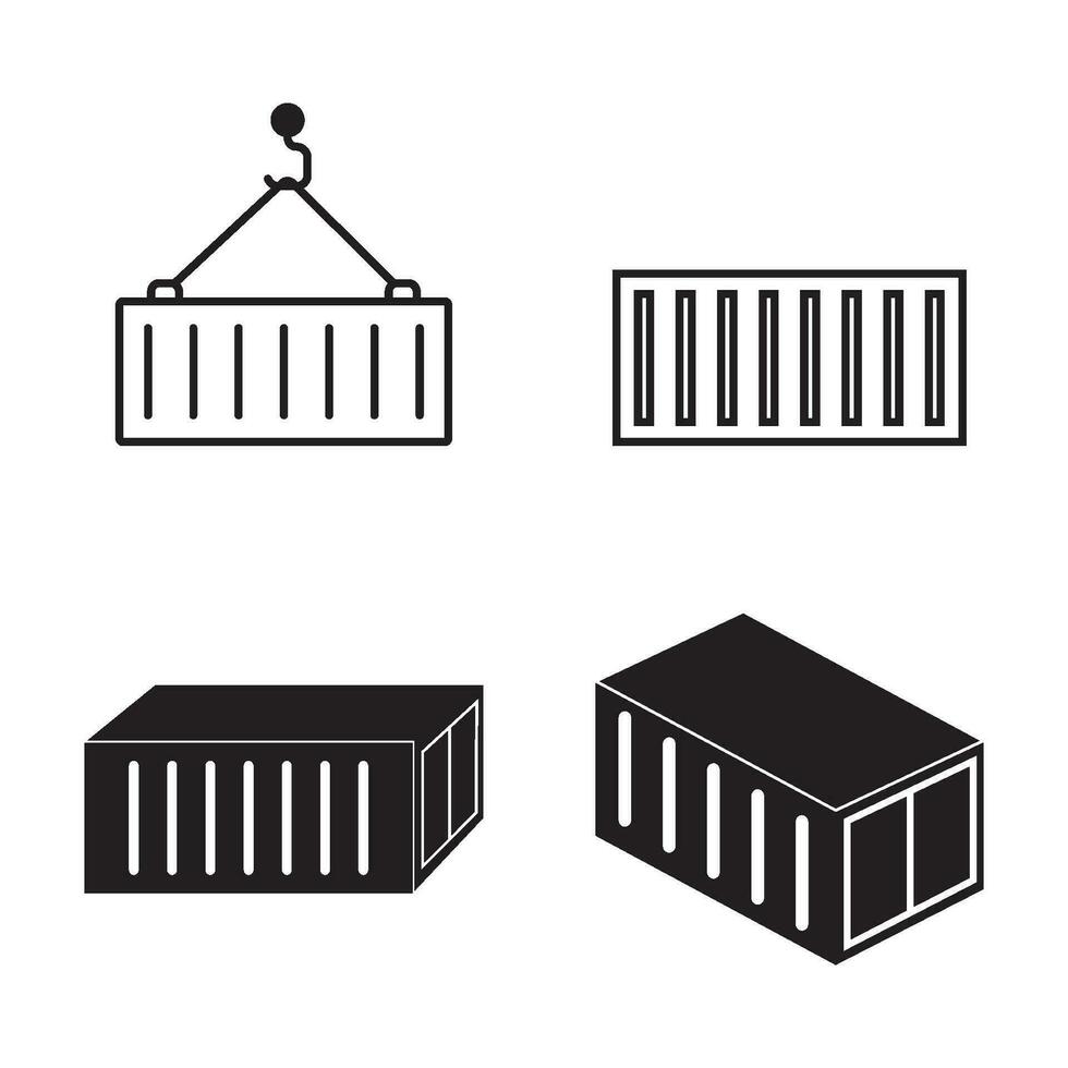 Container Symbol Vektor