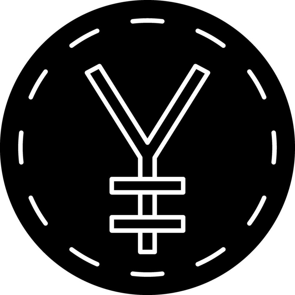 japanisch Yen Vektor Symbol Design