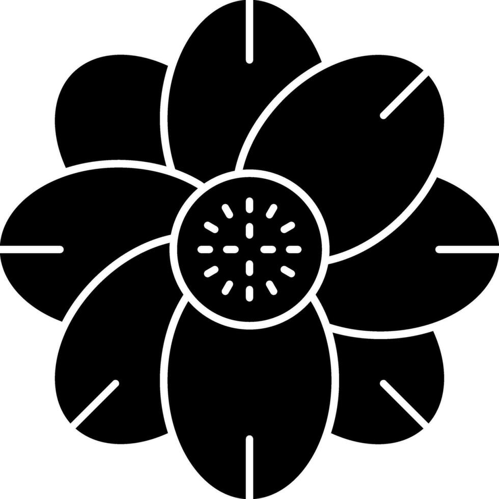 Arktis Blume Vektor Symbol Design