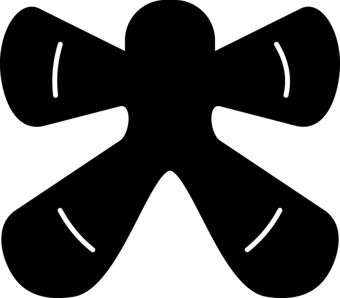 Schnee Engel Vektor Symbol Design