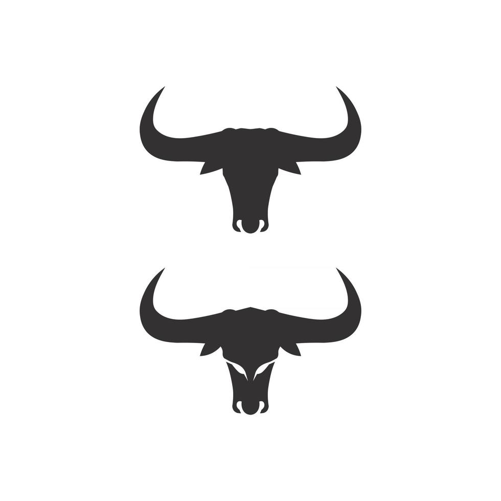 bull buffalo head, ko, animal maskot logo design vector for sport horn buffalo, animal, däggdjur, head logo, wild, matador