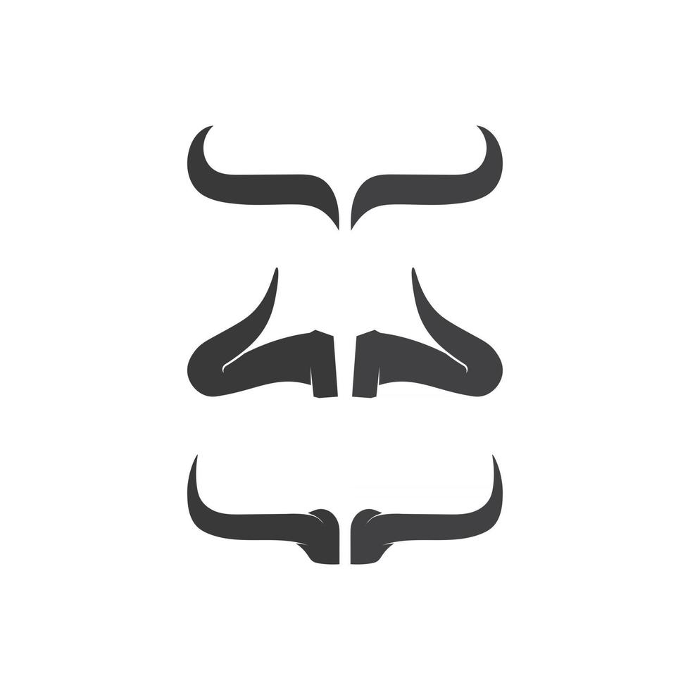 Stierbüffelkopf, Kuh, Tiermaskottchen-Logo-Designvektor für Sporthornbüffel, Tier, Säugetiere, Kopflogo, wild, Matador vektor